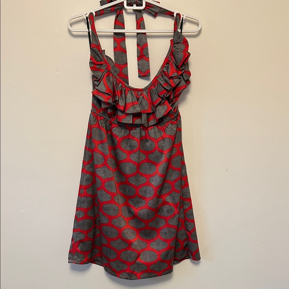 Judith March Ruffle Top Sling Back dress Size Small